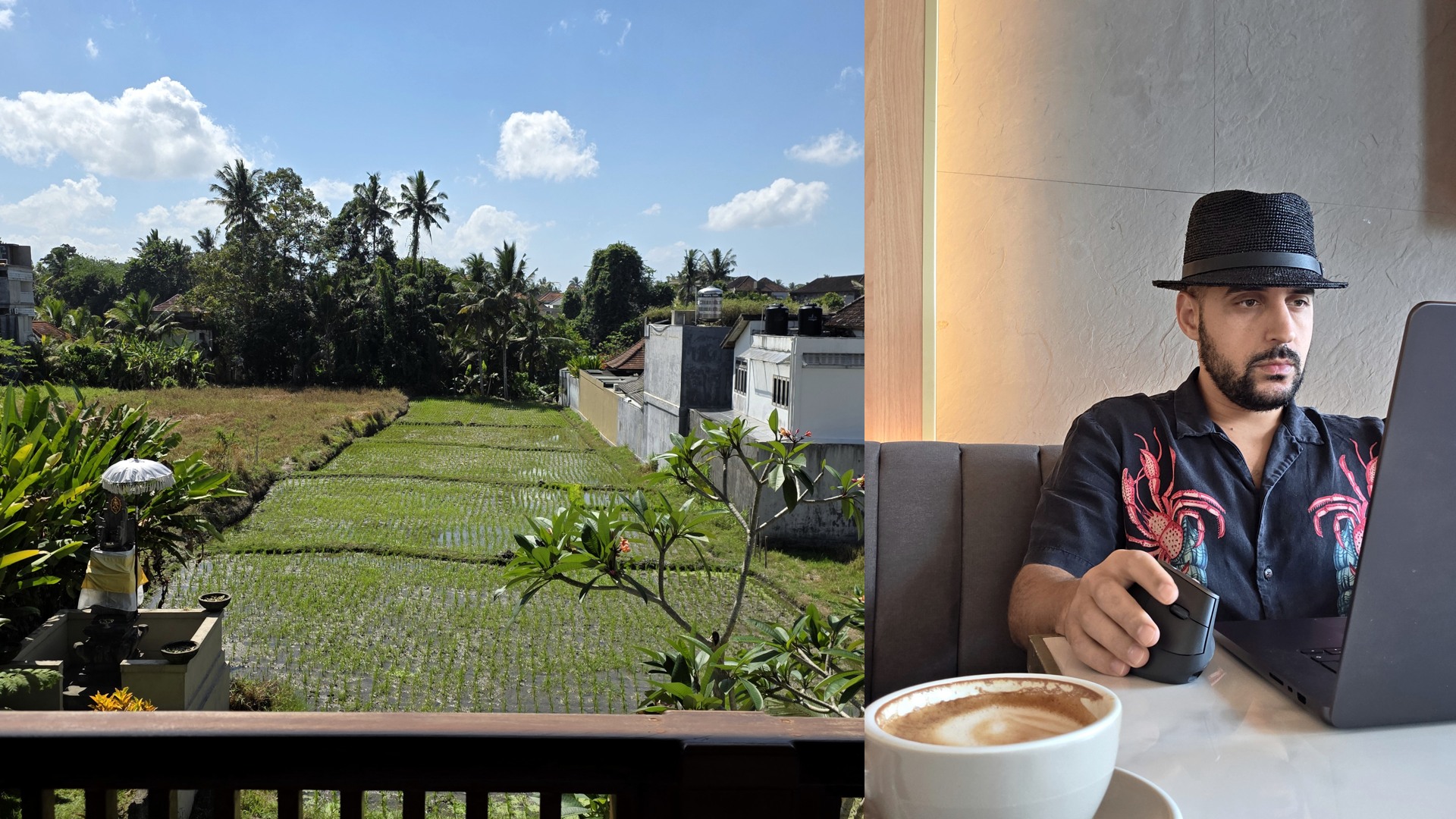 A glimpse of Rachid's life and work in Asia